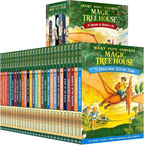 AKIE A ​​Library of Tree House مجموعة صناديق التجميع الكاملة من 1 إلى 28 in Kuwait