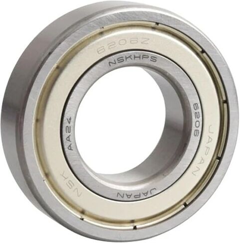 محامل كروية صناعية عالية السرعة RS، فولاذ مصمم بدقة، تقنية إغلاق متقدمة، تشغيل هادئ، هيكل عالي التحمل للتطبيقات الصناعية (6200 10x30x9 ZZ) in Kuwait