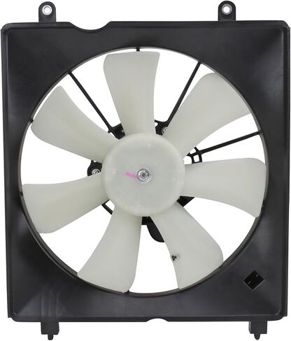 TRQ A/C Condenser Cooling Fan Assembly Compatible with 2015-2020 Acura TLX 2013-2017 Honda Accord HO3113136 in Saudi Arabia