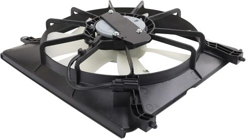 TRQ A/C Condenser Cooling Fan Assembly Compatible with 2015-2020 Acura TLX 2013-2017 Honda Accord HO3113136 in Saudi Arabia