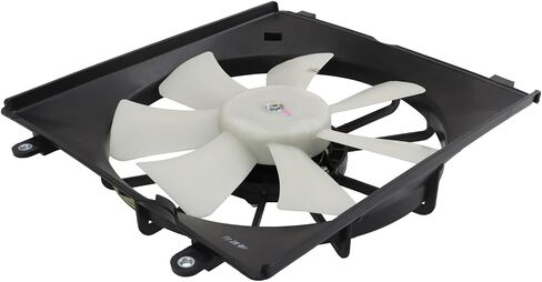 TRQ A/C Condenser Cooling Fan Assembly Compatible with 2015-2020 Acura TLX 2013-2017 Honda Accord HO3113136 in Saudi Arabia
