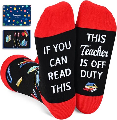 جوارب HAPPYPOP للجنسين لسرطان الثدي والممرضات والمصارعة وصيد الأسماك، هدايا لقراءة كرة القدم والصيد in Kuwait