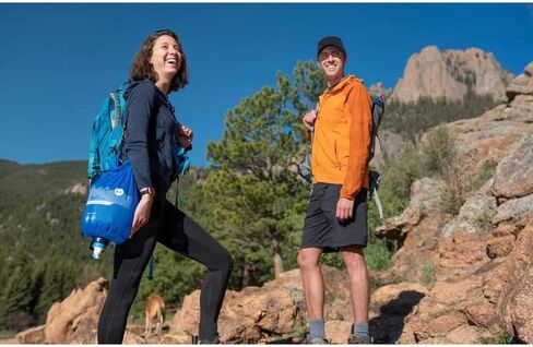 Katadyn BeFree Gravity Water Filter 3L for Camping, Backpacking & Hiking | Easy to Use, BPA-Free, 0.1 Micron Hollow-Fiber Filter Membrane Removes Bacteria, Protozoa, & Sediment up to 1,000L at 2 L/min in Saudi Arabia
