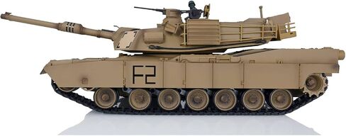 TOUCAN RC HOBBY 2.4Ghz Henglong 1/16 Scale 7.0 Plastic Ver M1A2 Abrams RTR RC Tank 3918 Model in Saudi Arabia