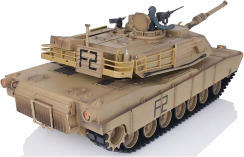 TOUCAN RC HOBBY 2.4Ghz Henglong 1/16 Scale 7.0 Plastic Ver M1A2 Abrams RTR RC Tank 3918 Model in Saudi Arabia