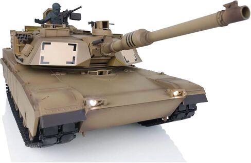 TOUCAN RC HOBBY 2.4Ghz Henglong 1/16 Scale 7.0 Plastic Ver M1A2 Abrams RTR RC Tank 3918 Model in Saudi Arabia