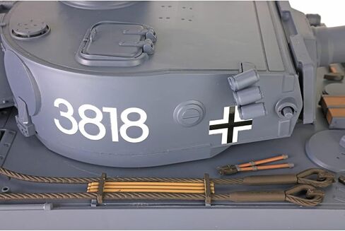 TOUCAN RC HOBBY 2.4Ghz Henglong 1/16 Scale 7.0 Plastic Ver German Tiger I RTR RC Tank 3818 Model in Saudi Arabia
