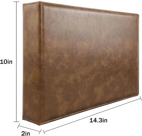 7 Ring Business Checkbook Binder 600 Checks Capacity,PU Leather Cover，9x13 Inch Perfect for Business and Personal Finances(Pink) in Saudi Arabia