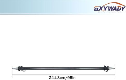 GXYWADY 6000 رطل محور المقطورة شعاع فقط مع وجه محور المهمل 95 بوصة مركز الربيع 80 بوصة بديل لجميع المقطورات الخفيفة in Kuwait