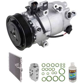 For Kia Forte 2015 2016 2017 A/C Kit w/AC Compressor Condenser & Drier - BuyAutoParts 61-98896R6 New in Kuwait