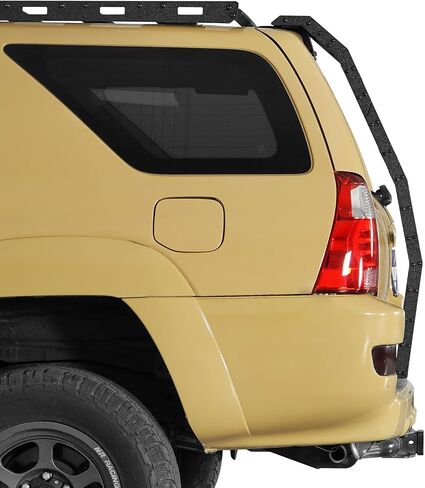 Hooke Road 4Runner Rear Hatch Ladder for 2003-2009 Toyota 4Runner 4th Gen(Excluding Models w/Spoiler Wing), Load 260 Lbs, 5-Step Tailgate Trunk Roof Rack Access Ladder with Anti-Slip Pedals in Saudi Arabia