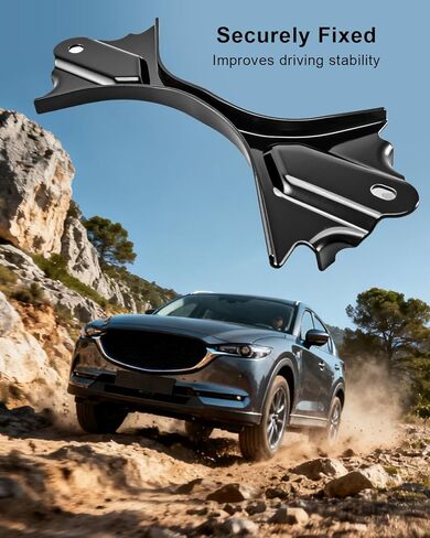 دعامة تثبيت بطارية السيارة مناسبة لمازدا 3 6 2014-2018 مازدا CX-3 CX-5 CX-9 2016 2017 2018، مجموعة تثبيت البطارية مع 304 مسامير وصواميل من الفولاذ المقاوم للصدأ in Kuwait