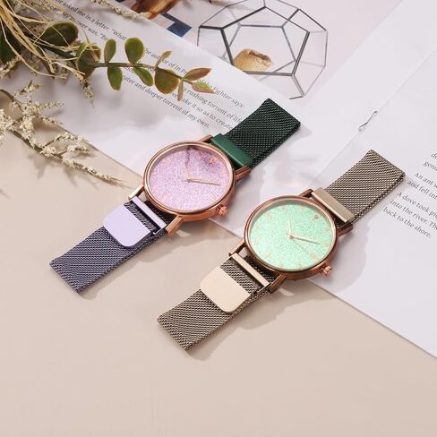 Harfington الفولاذ المقاوم للصدأ الشبكة الشبكية شريط سريع الإفراج عن حزام مراقبة المعادن مع المعادن مع مشبك مغناطيسي للرجال النساء in Kuwait