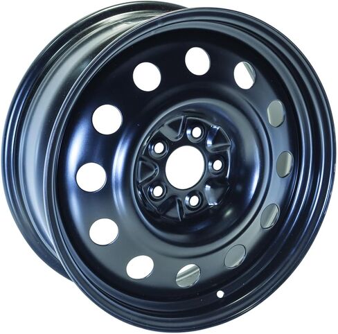 18 inch Custom Wheel 18x7- Black Standard Steel Rim ST Bolt- Pattern 5x114.3 mm Offset 40 mm in Saudi Arabia