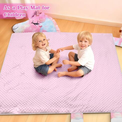 Toddler Nap Mat,Elephant Kids Sleeping Bag 67‘’×27‘’,Extra Large Slumber Bag Thick with Removable Pillow for Girls Boys,Soft Plush Roll Up Sleeping Mat Lightweight for Preschool,Daycare,Travel in Saudi Arabia