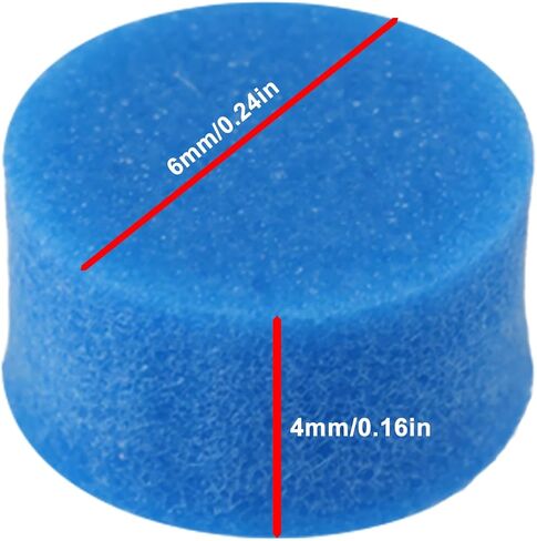 10Pcs 6x4mm Damper Urethane Bushing Compatible with Tam-iya 1/10 Scale Model Cars(Red) in Saudi Arabia