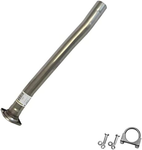 Exhaust Extension Pipe Compatible for 2004-2006 Chevy Colorado 3.5L | Stainless Steel | Northeastern Exhaust | Free Clamp & Bolts & Nuts | Direct Fit in Saudi Arabia