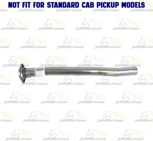 Exhaust Extension Pipe Compatible for 2004-2006 Chevy Colorado 3.5L | Stainless Steel | Northeastern Exhaust | Free Clamp & Bolts & Nuts | Direct Fit in Saudi Arabia