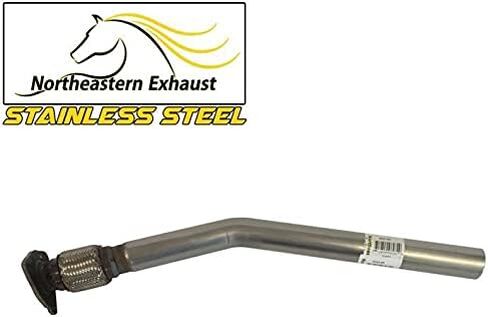 Northeastern Exhaust | Stainless Steel Front Flex Exhaust Pipe compatible: 2001-2006 Sebring Stratus 2.7L in Saudi Arabia