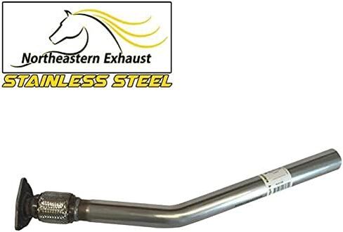 Northeastern Exhaust | Stainless Steel Front Flex Exhaust Pipe compatible: 2001-2006 Sebring Stratus 2.7L in Saudi Arabia
