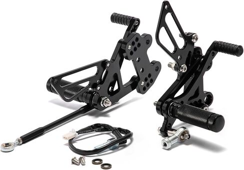 مجموعات خلفية قابلة للتعديل للدراجة النارية مجموعات خلفية أوتاد قدم لـ Kawasaki ZX6R 636 Ninja 1999 2000 2001 2002 in Kuwait