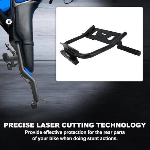 Xitomer Fit for Grom 125 2025 Sub Cage with Stunt Steel Subcage and Scrape Bars Motorcycle Rear Footrests Subcage and 12 Bar Fit for GROM 125 2022-2025 Peg Support Stunt and 12 o'Clock in Saudi Arabia