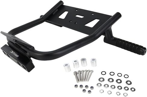 Xitomer Fit for Grom 125 2025 Sub Cage with Stunt Steel Subcage and Scrape Bars Motorcycle Rear Footrests Subcage and 12 Bar Fit for GROM 125 2022-2025 Peg Support Stunt and 12 o'Clock in Saudi Arabia