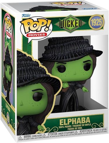 Funko Pop! Movies: Wicked Pt. 2 - Elphaba - Collectable Vinyl Figure - Gift Idea - Official Merchandise - Toys for Kids & Adults - Movies Fans - Model Figure for Collectors and Display in Saudi Arabia