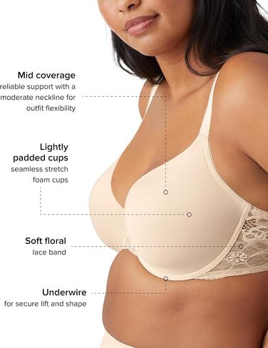 Wacoal Women's French Garden Contour Bra - in Saudi Arabia