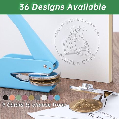 Book Embosser Personalized,Custom Book Embosser Stamp, from The Library of Library Embosser, Ex Libris Book Lover Gift in Kuwait