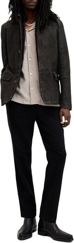 Men's Survey Leather Blazer in Saudi Arabia
