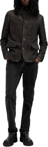 Men's Survey Leather Blazer in Saudi Arabia