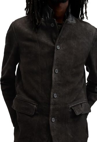 Men's Survey Leather Blazer in Saudi Arabia
