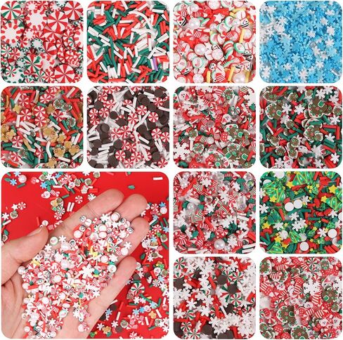 DIYASY 180g Fake Halloween Sprinkles, 6.35oz Non-edible Polymer Clay Slices in Saudi Arabia