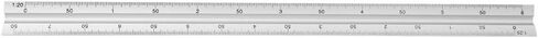 Keenso High Precision Triangular Scale Ruler, Lightweight and Convenient for and Carpenters, 30cm in Saudi Arabia