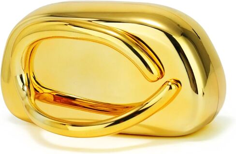 محفظة مخلب الأكريليك للنساء ، فريدة من نوعها المعدنية المعدنية مقبض حقيبة مسائية لحفل حفل زفاف رسمي in Kuwait