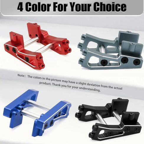 حامل جناح قابل للتعديل من سبائك الألومنيوم 1/14 Typhon لـ ARRMA 1/14 Typhon GROM 223S، جزء ترقية بآلة CNC دقيقة، ثبات معزز للسباقات عالية السرعة والطرق الوعرة باللون الأزرق in Kuwait