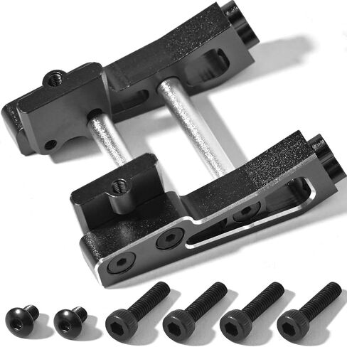 حامل جناح قابل للتعديل من سبائك الألومنيوم 1/14 Typhon لـ ARRMA 1/14 Typhon GROM 223S، جزء ترقية بآلة CNC دقيقة، ثبات معزز للسباقات عالية السرعة والطرق الوعرة باللون الأزرق in Kuwait