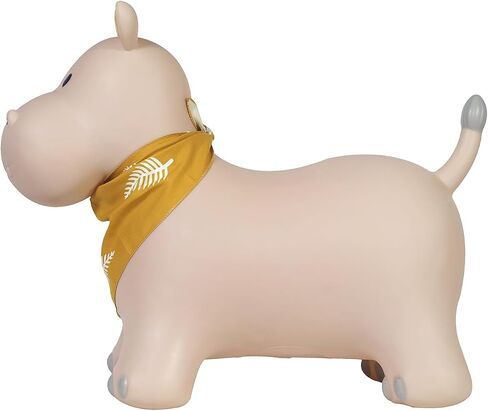 Kindsgut Bouncy Animal Hopper Hippo for Children, Designed in Germany, Playful and Modern Colors, air Pump Included, Indoors and Outdoors in Kuwait