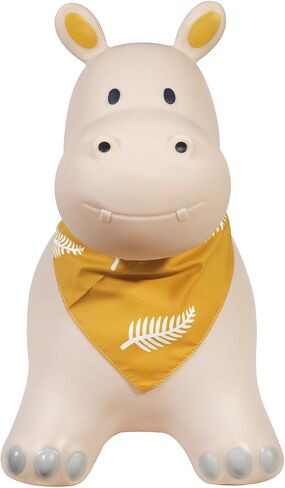 Kindsgut Bouncy Animal Hopper Hippo for Children, Designed in Germany, Playful and Modern Colors, air Pump Included, Indoors and Outdoors in Kuwait