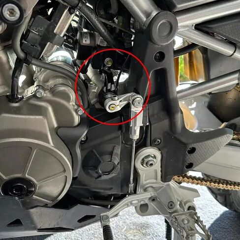 Motorcycle Shift Stabilizer Gear Shift Support Bracket Holder Compatible with Aprilia Tuareg660 Tuareg 660 2022 2023 2024 RS660 2020 2021 2022 2023 in Saudi Arabia