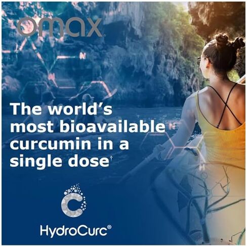 3 Pack HydroCurc Turmeric Curcumin Softgels, Highly Bioavailable MCT Oil Nanoparticle for Potency & Absorption, Joint Health, 180 Softgels in Saudi Arabia