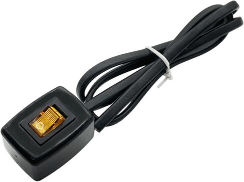 مفتاح LED لمقود الدراجات النارية، تجميع سريع، هيكل بلاستيكي، تشغيل ليلي محسّن لنماذج المركبات المتعددة، مفتاح إضاءة آمن in Kuwait