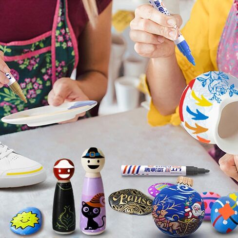 Portable Automotive Touch Paint Pen For Tires Permanent Oil Based Wheel Scratch Repair Pen Car Enthusiasts Repair Marker in Saudi Arabia