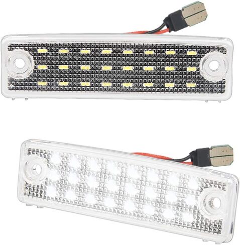 مجموعة مصابيح LED للوحة الترخيص متوافقة مع 1996-2024 4Runner 2008-2022 سيكويا 6000K أبيض، حزمة من 2 in Kuwait