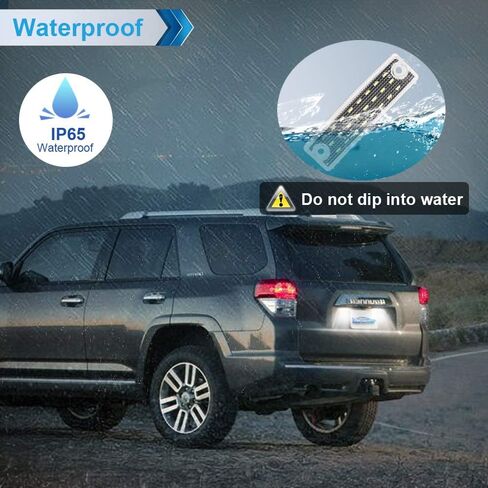 مجموعة مصابيح LED للوحة الترخيص متوافقة مع 1996-2024 4Runner 2008-2022 سيكويا 6000K أبيض، حزمة من 2 in Kuwait