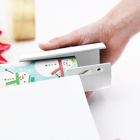 WrappingPaperCutter Cylinder Paper Cutter Paper Cutter for Packaging，White in Saudi Arabia
