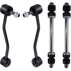 محور ديترويت - 4 قطع من قضبان التأرجح لفورد رينجر مازدا B2300 B2500 B3000 B4000، 4 قطع بديلة لوصلات نهاية قضيب التثبيت الأمامي والخلفي in Kuwait