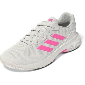 adidas Women's Game Court 2 Sneaker, Light Aqua/Off White/Bright Red, 6 in Kuwait