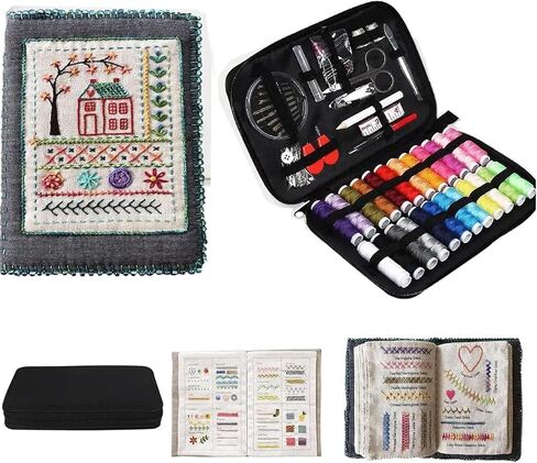 Stitch Book,Embroidery Books of Stitch,DIY,Stitch by Stitch Book,Embroidery Sewing Books for Beginners and Enthusiast,Unique Handmade Gift in Saudi Arabia